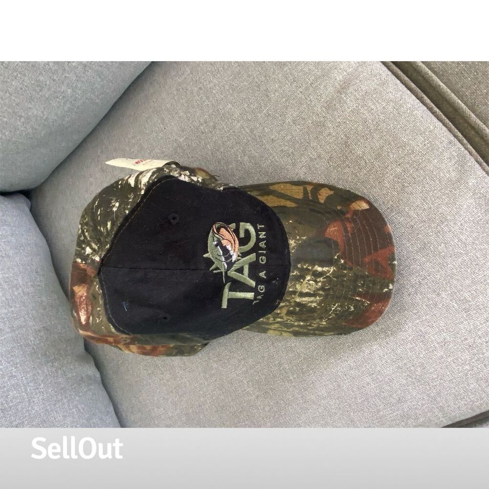 Mossy Oak Camo Embroidered Adjustable Cap Hat Unisex One Size